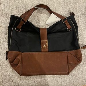 Two Toned Hobo Bag